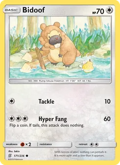 Bidoof (Unified Minds 171)
