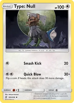 Type: Null (Unified Minds 183)