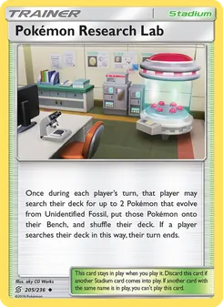 Pokémon Research Lab (Unified Minds 205)
