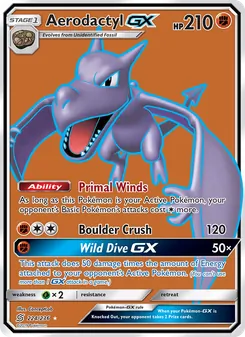 Aerodactyl-GX (Unified Minds 224)