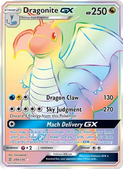 Dragonite-GX (Unified Minds 248)