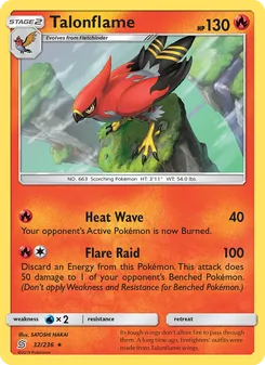Talonflame (Unified Minds 32)