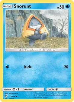 Snorunt (Unified Minds 37)