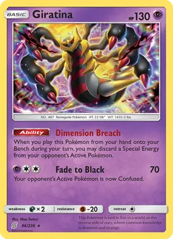 Giratina (Unified Minds 86)