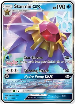 Starmie-GX (Hidden Fates 14)