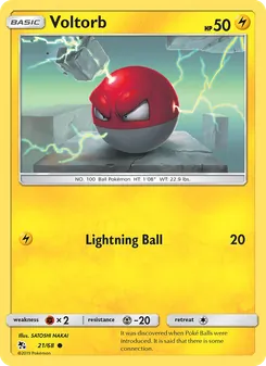 Voltorb (Hidden Fates 21)