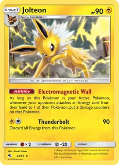 Jolteon (Hidden Fates 23)