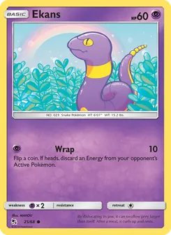 Ekans (Hidden Fates 25)