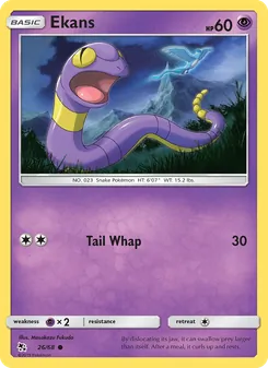 Ekans (Hidden Fates 26)
