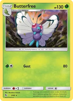 Butterfree (Hidden Fates 3)