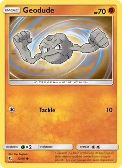 Geodude (Hidden Fates 33)