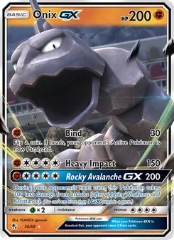 Onix-GX (Hidden Fates 36)