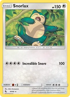 Snorlax (Hidden Fates 50)