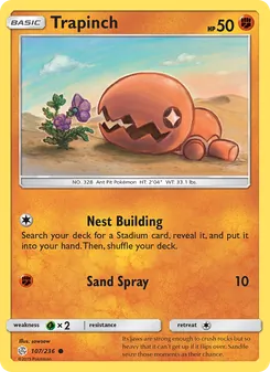 Trapinch (Cosmic Eclipse 107)