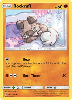 Rockruff (Cosmic Eclipse 123)