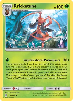 Kricketune (Cosmic Eclipse 14)