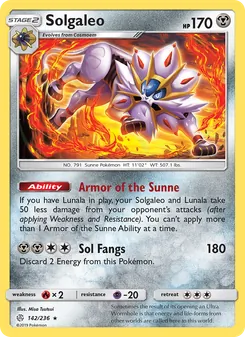 Solgaleo (Cosmic Eclipse 142)