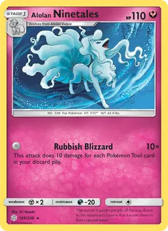 Alolan Ninetales (Cosmic Eclipse 145)