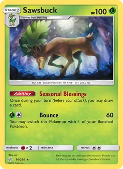 Sawsbuck (Cosmic Eclipse 16)