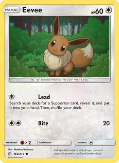 Eevee (Cosmic Eclipse 166)