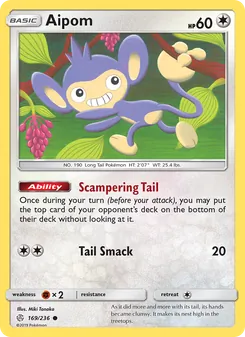 Aipom (Cosmic Eclipse 169)