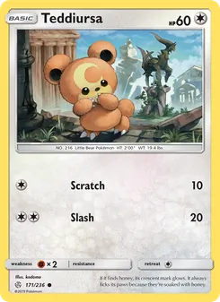 Teddiursa (Cosmic Eclipse 171)