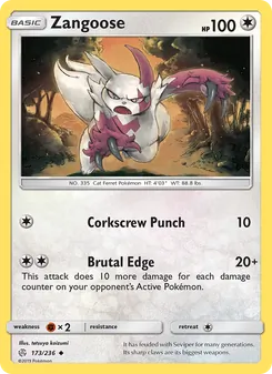 Zangoose (Cosmic Eclipse 173)