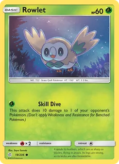 Rowlet (Cosmic Eclipse 18)