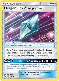 Dragonium Z: Dragon Claw (Cosmic Eclipse 190)