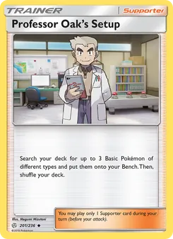 Professor Oak's Setup (Cosmic Eclipse 201)