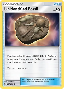 Unidentified Fossil (Cosmic Eclipse 207)