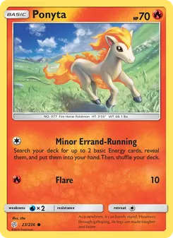 Ponyta (Cosmic Eclipse 23)