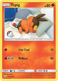 Tepig (Cosmic Eclipse 31)
