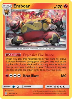 Emboar (Cosmic Eclipse 33)
