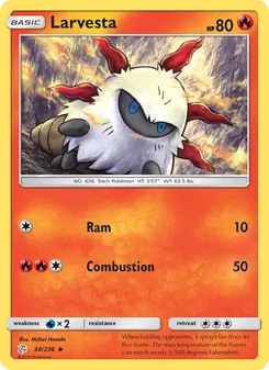 Larvesta (Cosmic Eclipse 34)