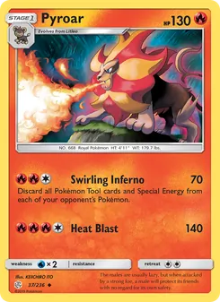 Pyroar (Cosmic Eclipse 37)