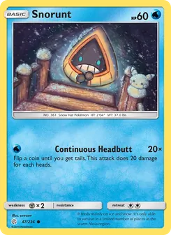 Snorunt (Cosmic Eclipse 47)