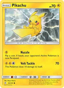 Pikachu (Cosmic Eclipse 66)