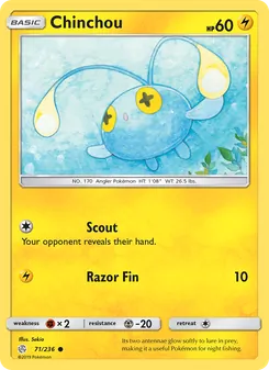 Chinchou (Cosmic Eclipse 71)