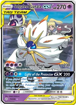 Solgaleo & Lunala-GX (Cosmic Eclipse 75)
