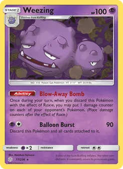Weezing (Cosmic Eclipse 77)