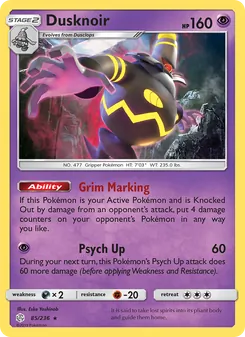 Dusknoir (Cosmic Eclipse 85)