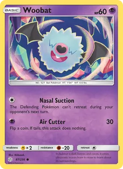 Woobat (Cosmic Eclipse 87)