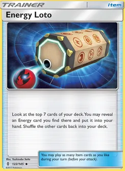 Energy Loto (Guardians Rising 122)