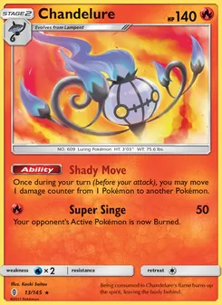Chandelure (Guardians Rising 13)