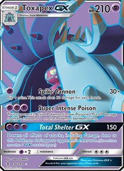 Toxapex-GX (Guardians Rising 136)