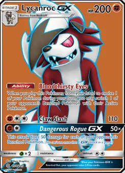 Lycanroc-GX (Guardians Rising 138)
