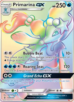 Primarina-GX (Guardians Rising 149)