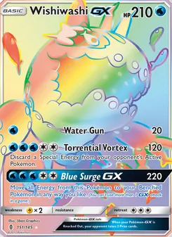 Wishiwashi-GX (Guardians Rising 151)