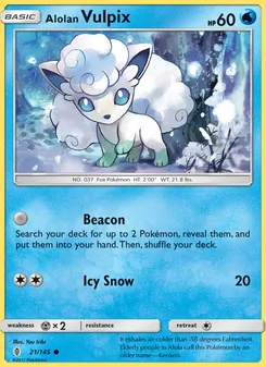 Alolan Vulpix (Guardians Rising 21)